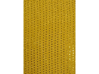 Dekorgumi flitteres A/4, 2 mm-es - citromsárga