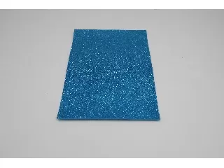 Dekorgumi glitteres 20*30cm 2 mm vastag - Sötétkék