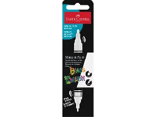 Dekormarker, 1,0/3,0 mm, kétvégű, akril, FABER-CASTELL 