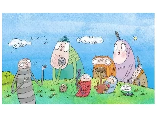 Diafilm - Kuflizenekar( +odalent a fűben)