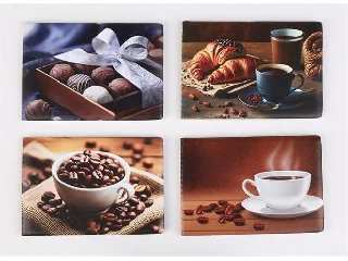 Diák- és igazolványtartó, fekvő, 6 betét lappal, mintás PVC,