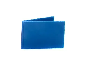 Diákigazolványtartó kemény, 2 kártyához kék