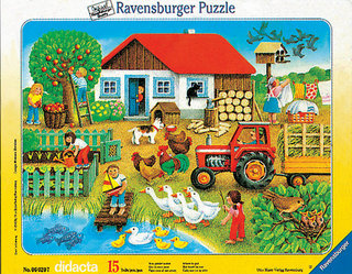 Didacta Farmélet  puzzle 8-17 darabos
