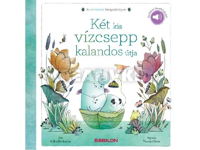 DIEDERICHS, GILLES: KÉT KIS VÍZCSEPP KALANDOS ÚTJA -A TERMÉSZET HANGOSKÖNYVE