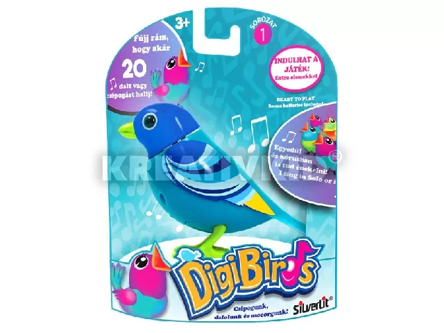 DigiBirds interaktív madárka - Blue