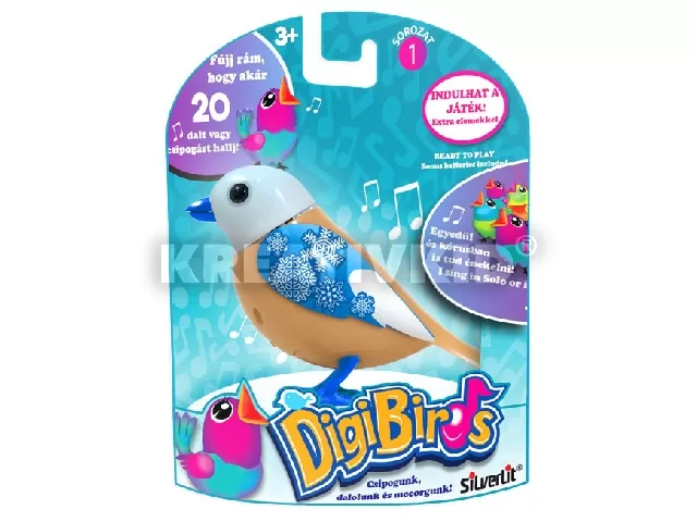 DigiBirds interaktív madárka - Snowflake