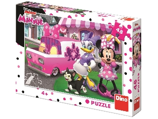 Dino Puzzle 48 db - Minnie és Daisy