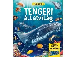 Dioráma: Tengeri állatvilág - ismeretterjesztő könyv