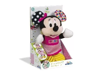 Disney baby - Minnie egér első plüssöm csörgővel és rágókával