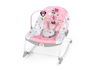 Disney Baby Rezgő hintaszék, Minnie Mouse Forever Besties™, 0 hó+, 18 kg-ig
