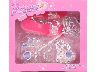 Disney: Hercegnő ékszer készlet cipővel