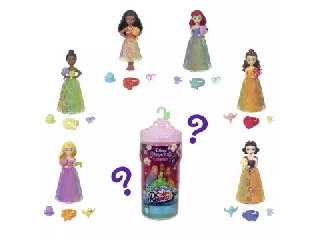 Disney hercegnők: Color Reveal meglepetés mini baba - Kerti parti
