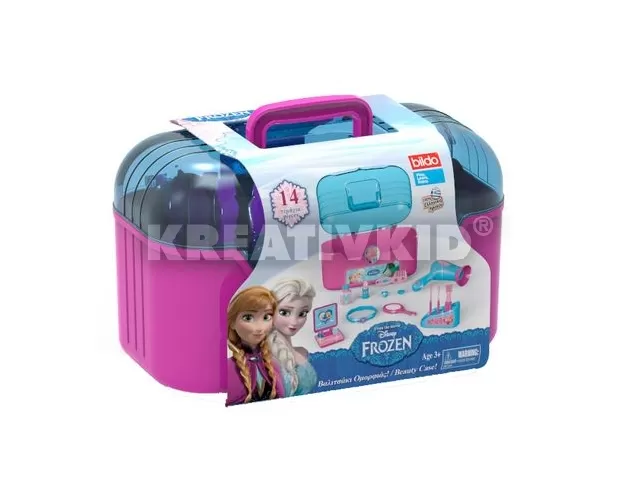 Disney Jégvarázs szépítkező táska, 13 kiegészítővel