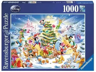 Disney karácsony puzzle 1000 db-os 
