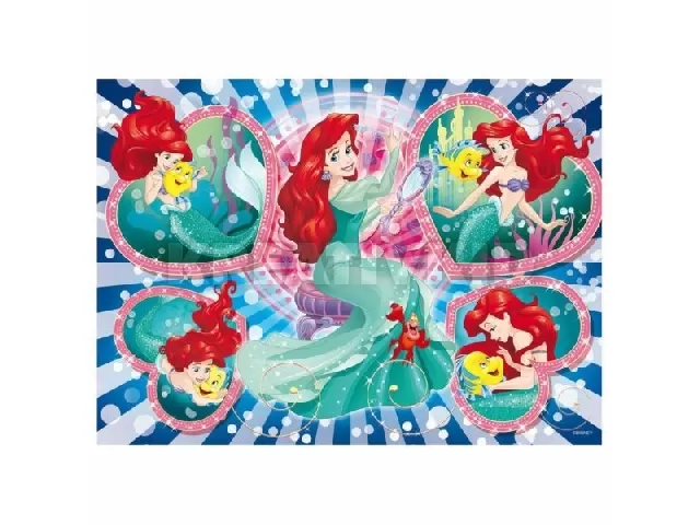 Disney Kishableány - 60 db-os eco puzzle