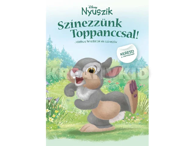 DISNEY NYUSZIK - SZÍNEZZÜNK TOPPANCCSAL!