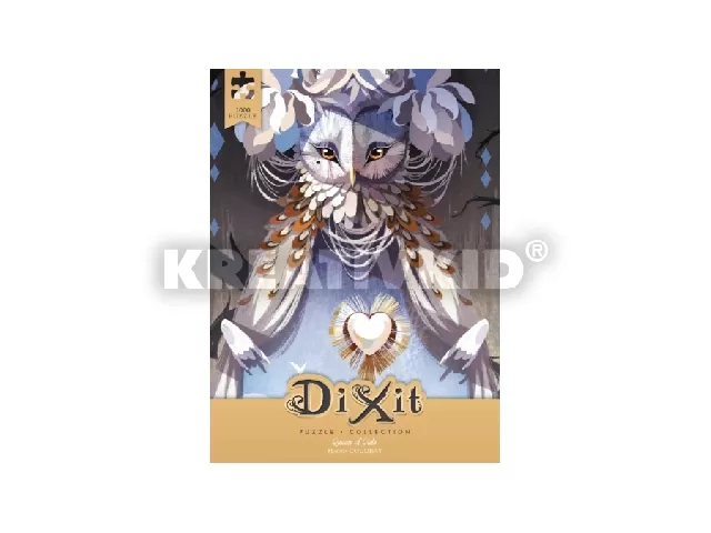 Dixit puzzle 1000 db-os - Bagolykirálynő (Queen of Owls - 06)