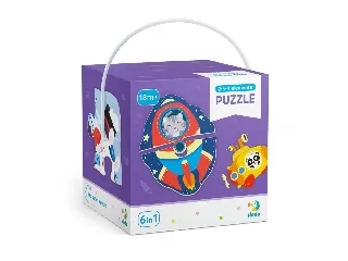 DODO Alapok: Járművek puzzle 2-3-4 db-os