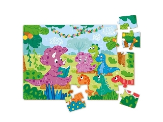 Dodo: Dínó barátok mini puzzle - 35 darabos