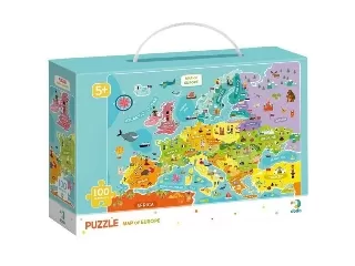 DODO Európa térkép puzzle 100 db-os