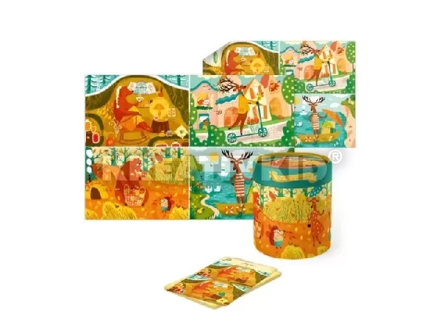 Dodo társas Állato és évszakok 50 darabos puzzle