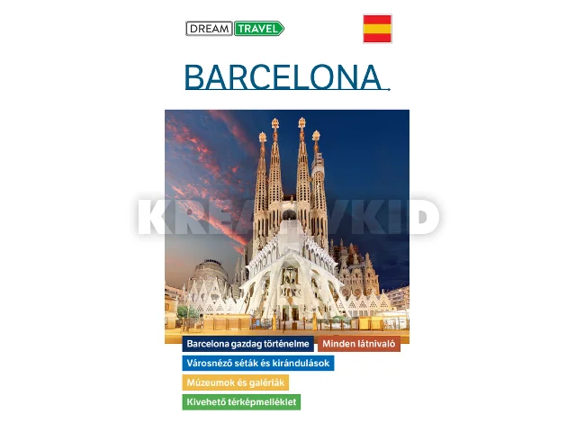 DR. SOMORJAI FERENC: BARCELONA ÚTIKÖNYV - KIVEHETŐ TÉRKÉPMELLÉKLETTEL