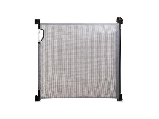 DREAMBABY Biztonsági visszahúzható rács 0-140 cm - szürke
