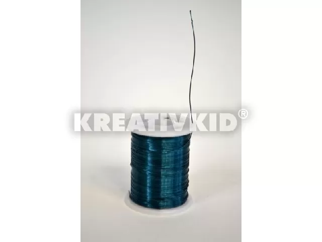 Drót réz 0,3mm vastagság 10m/tek ,natúr papír bliszter, középkék