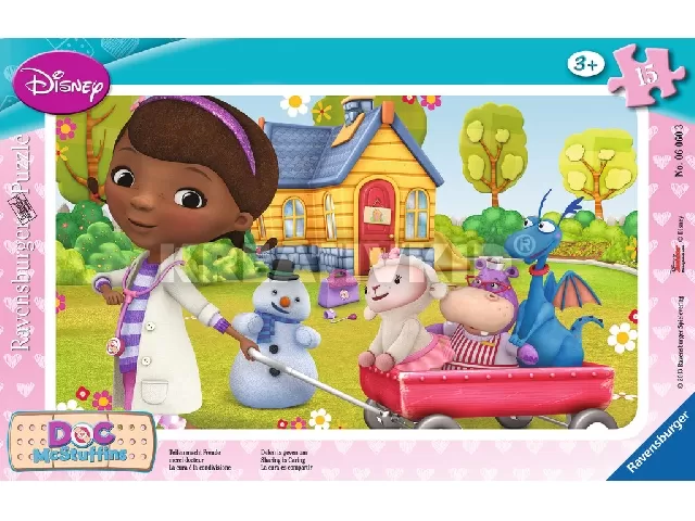 Dr. Plüssi - 15 db-os puzzle