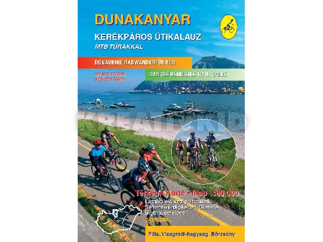 DUNAKANYAR KERÉKPÁROS ÚTIKALAUZ - 2. ÁTDOLG. KIAD.