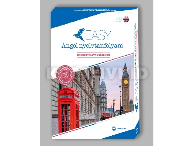EASY ANGOL NYELVTANFOLYAM - KEZDŐ NYELVTANULÓKNAK