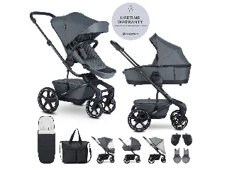 EASYWALKER Kombinált babakocsi Harvey⁵ Premium Mineral Grey XXL RWS