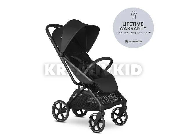 EASYWALKER Sport babakocsi Rockey L Pure Black
