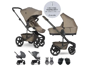 EASYWALKER XL szett kombinált Harvey NXT babakocsi tartozékokkal Mocha Brown