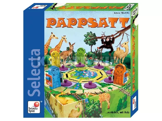 Ebédidő az állatkertben társasjáték (Pappsatt)