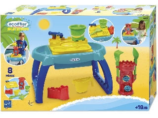 Ecoiffier vízes és homokozós játszóasztal