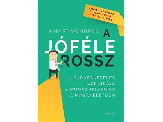 EDMONDSON, AMY: A JÓFÉLE ROSSZ - A KUDARCKEZELÉS TECHNIKÁJA A MUNKAHELYEN ÉS A MAGÁNÉLETBEN