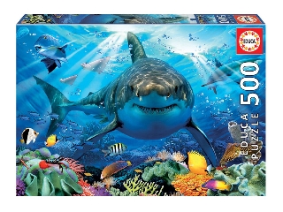 Educa Nagy fehér cápa - 500 db-os puzzle