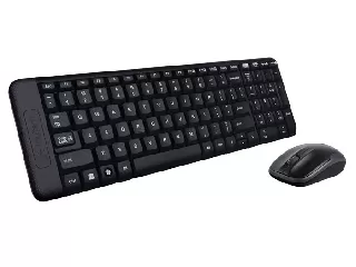 Egér- és billentyűzet készlet, vezeték nélküli, USB, HUN, LOGITECH