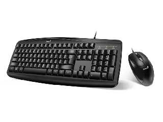 Egér- és billentyűzet készlet, vezetékes, USB, HUN,GENIUS