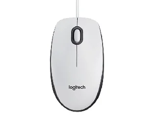 Egér, vezetékes, optikai, normál méret, USB, LOGITECH 