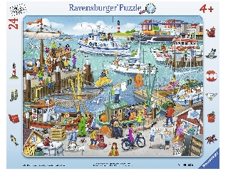 Egy nap a kikötőben 24 darabos puzzle