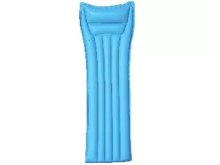 Egyszínű strand matrac - 183 x 69 cm, kék