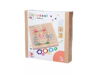 Eichhorn: Montessori fa oktató játék - kreatív tábla