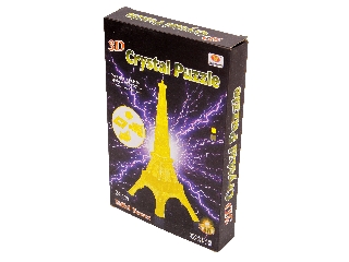 Eiffel torony 24 darabos világító kristály puzzle