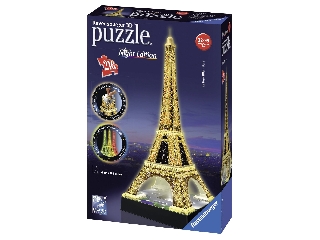 Eiffel torony - 3D LED puzzle, világító