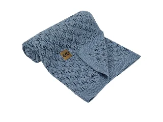 EKO Bambusz takaró, Jeans, 80x100 cm