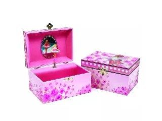 Ékszerdoboz- tükörrel, zenélő, Leto