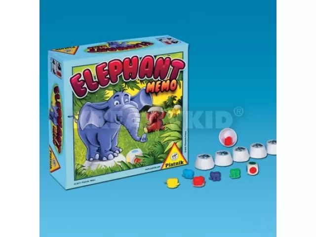 Elefánt memo - memóriatréning