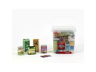Élelmiszer játékkészlet tárolódobozban - kicsi